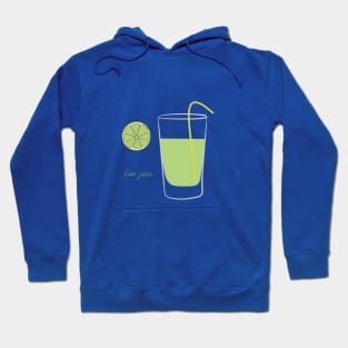 Fruit juice. Hoodie